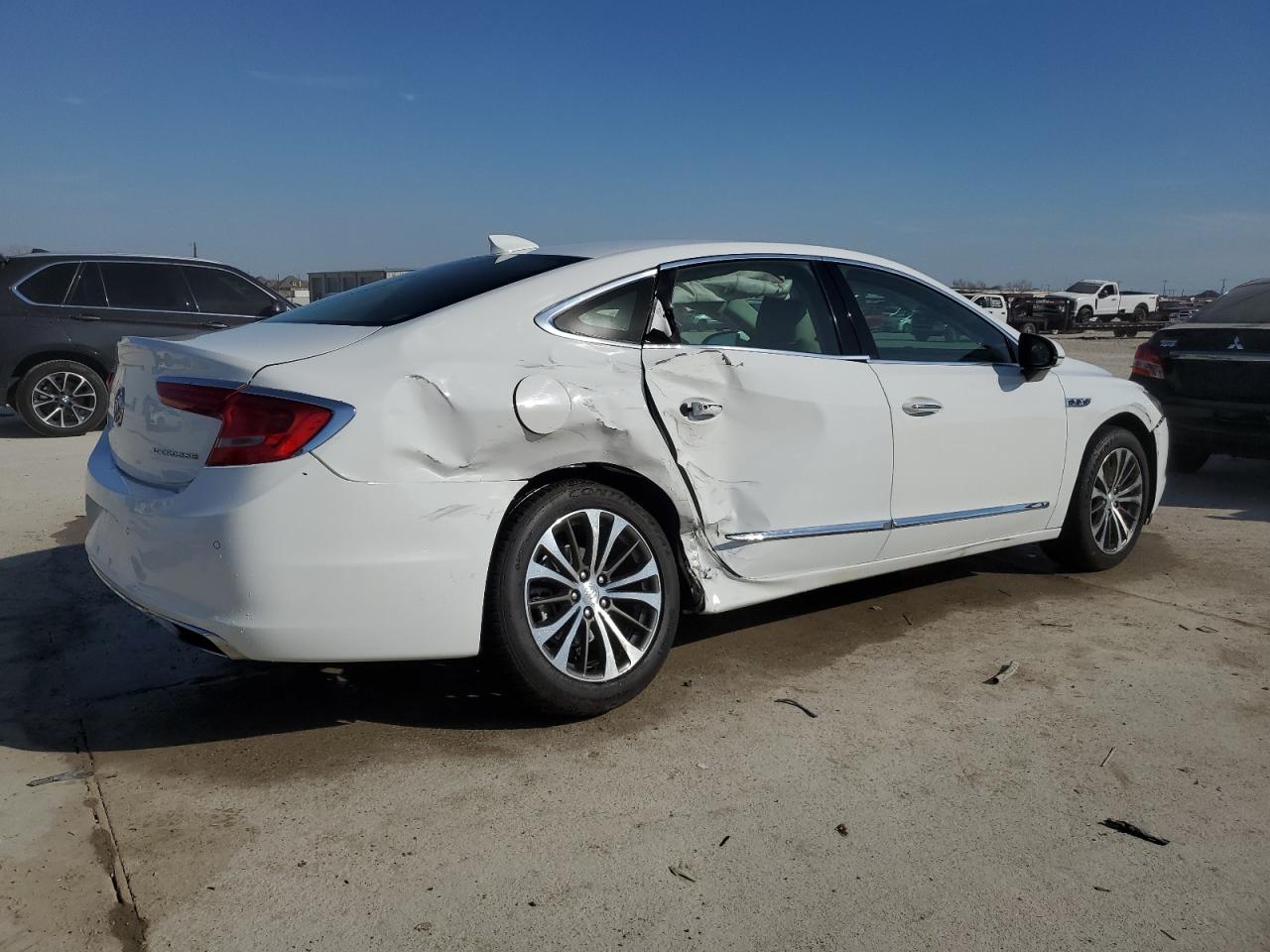 2017 Buick LaCrosse VIN 1G4ZP5SS1HU162671 Copart auction photo, rear end / side damage thumbnail 3