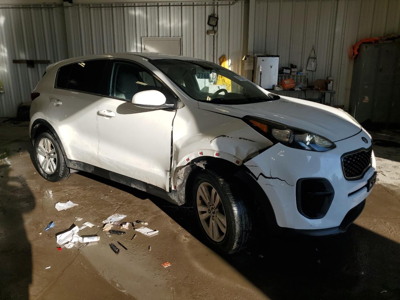 2017 KIA Sportage VIN KNDPM3AC2H7061012 Copart auction photo, front end / rear end damage thumbnail 4