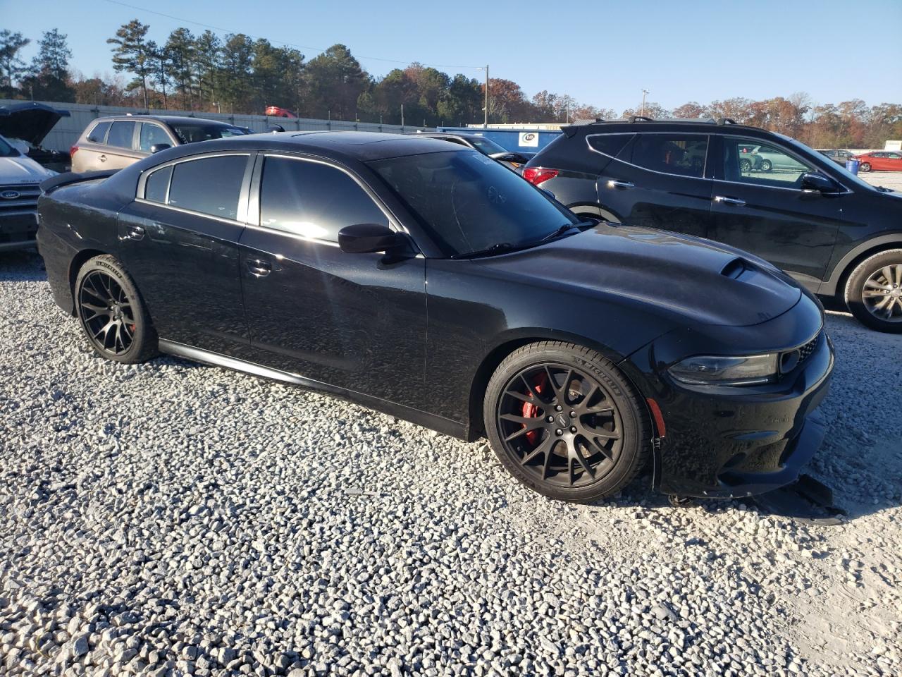 2019 Dodge Charger VIN 2C3CDXGJ8KH662064 Copart auction photo, front end / undercarriage damage thumbnail 4