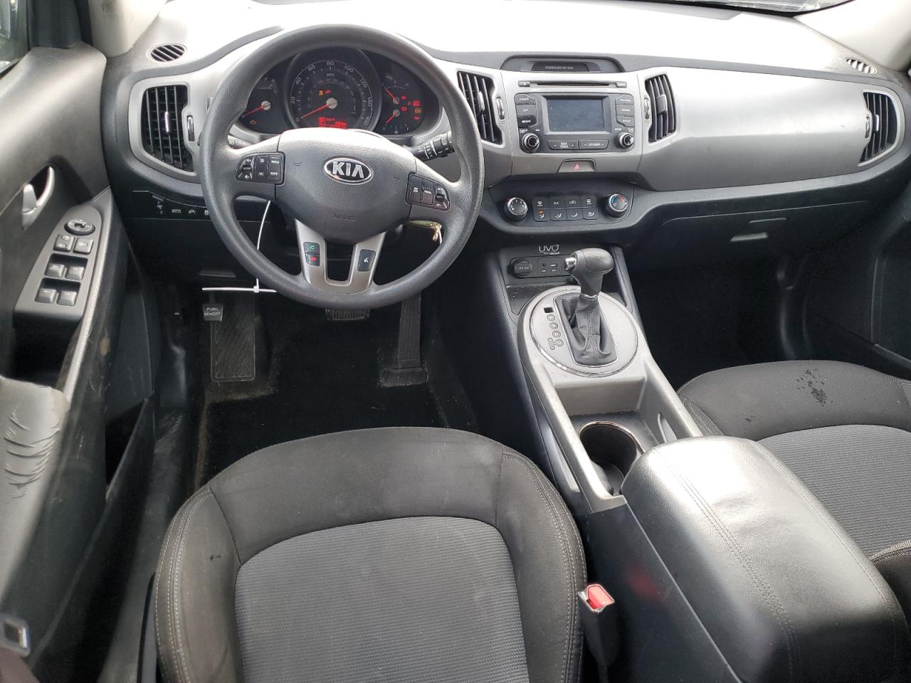 2015 KIA Sportage VIN KNDPB3AC1F7717431 Copart auction photo, side / front end damage thumbnail 8