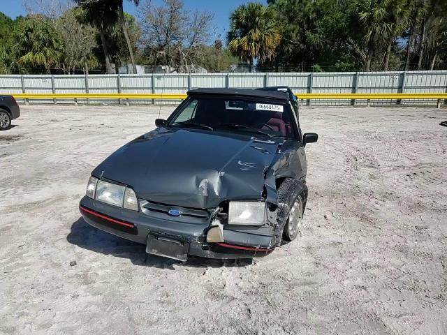 1989 Ford Mustang VIN 1FABP44E1KF158242 Copart auction photo, front end damage thumbnail 11