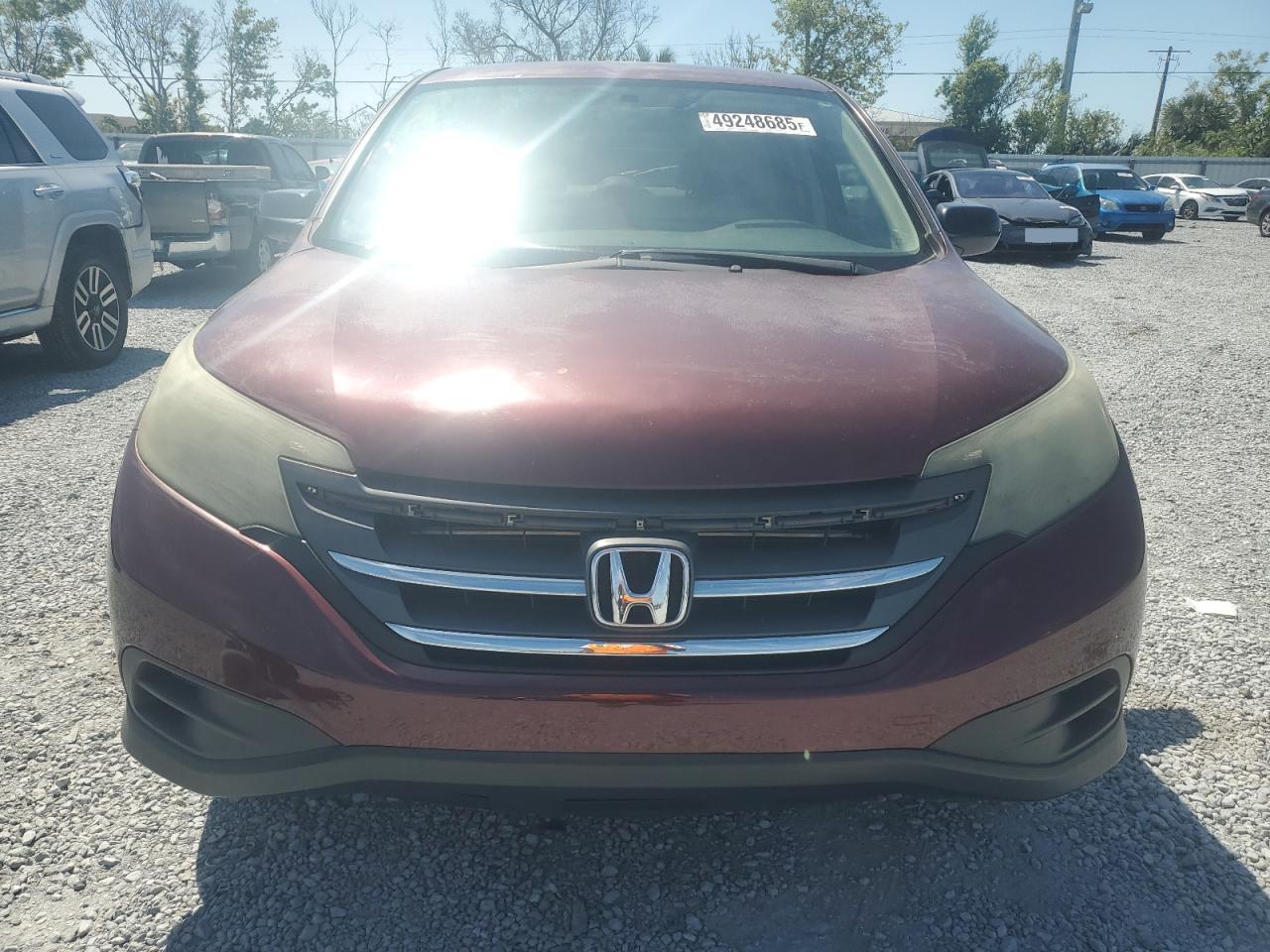 2012 Honda CR-V VIN 5J6RM3H34CL017523 Copart auction photo, side damage thumbnail 5