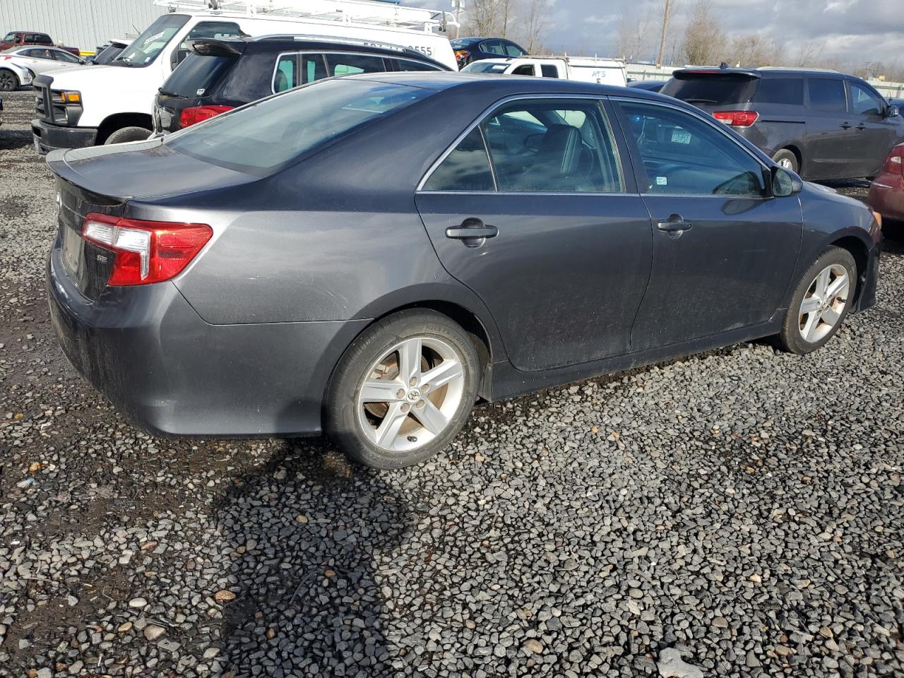 2012 Toyota Camry VIN 4T1BF1FK8CU195506 Copart auction photo, rear end damage thumbnail 3