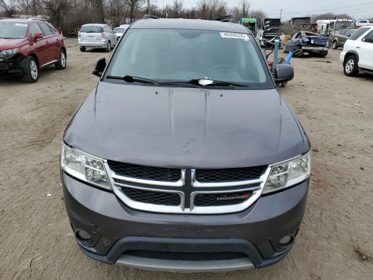 2015 Dodge Journey VIN 3C4PDCBB8FT583450 Copart auction photo, front end / minor dent/scratches damage thumbnail 5