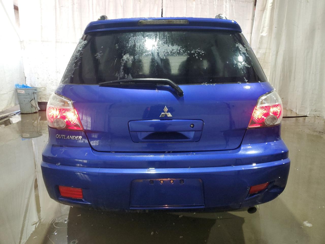 2006 Mitsubishi Outlander VIN JA4LZ81F36U026740 Copart auction photo, front end / rear end damage thumbnail 6