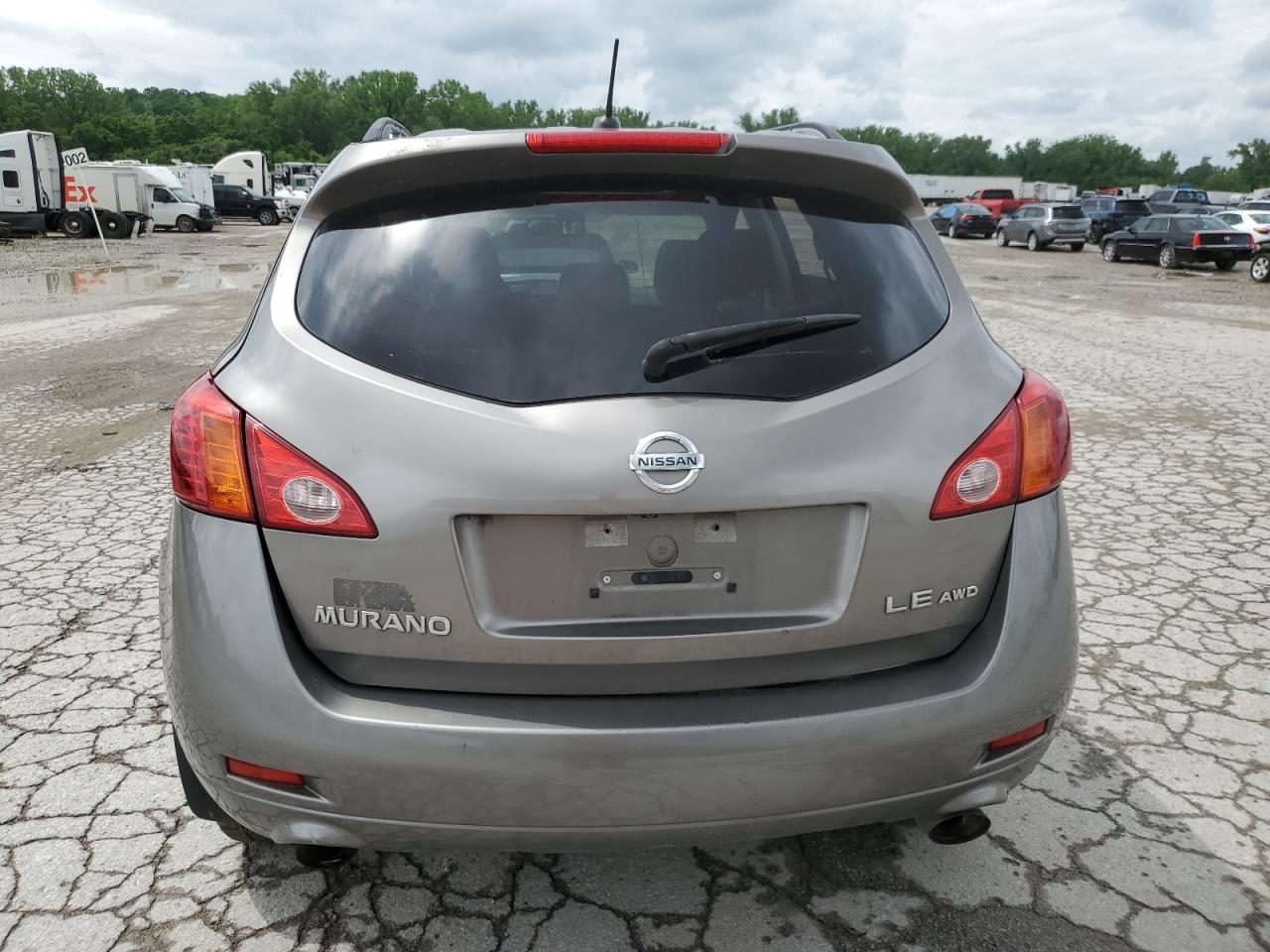 2009 Nissan Murano VIN JN8AZ18W49W113215 Copart auction photo, front end / side damage thumbnail 6