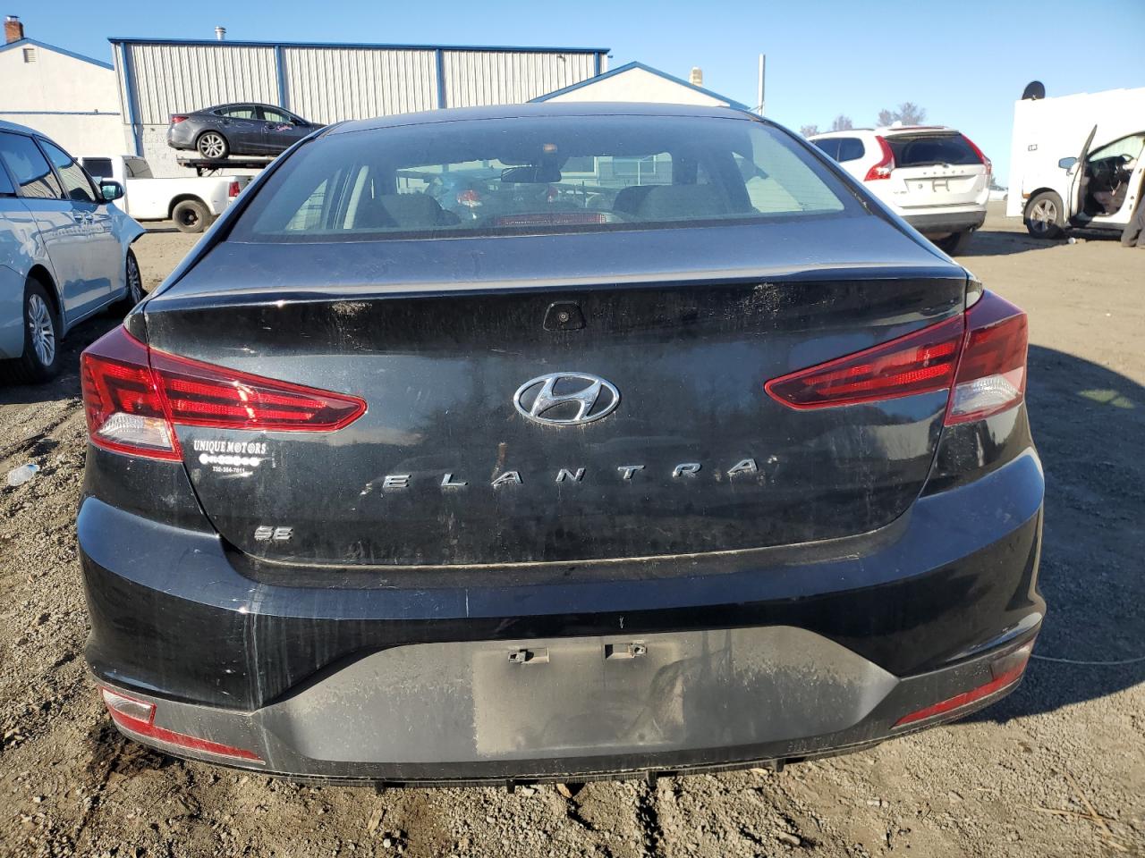 2020 Hyundai Elantra VIN 5NPD74LF0LH622660 Copart auction photo, side / front end damage thumbnail 6