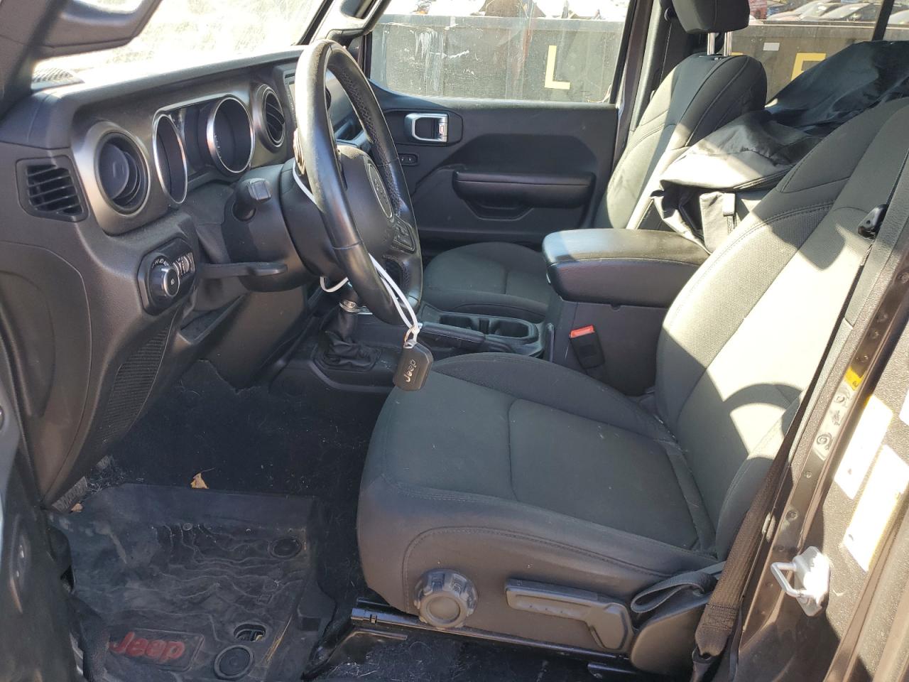 2020 Jeep Wrangler VIN 1C4HJXDGXLW103038 Copart auction photo, all over damage thumbnail 7
