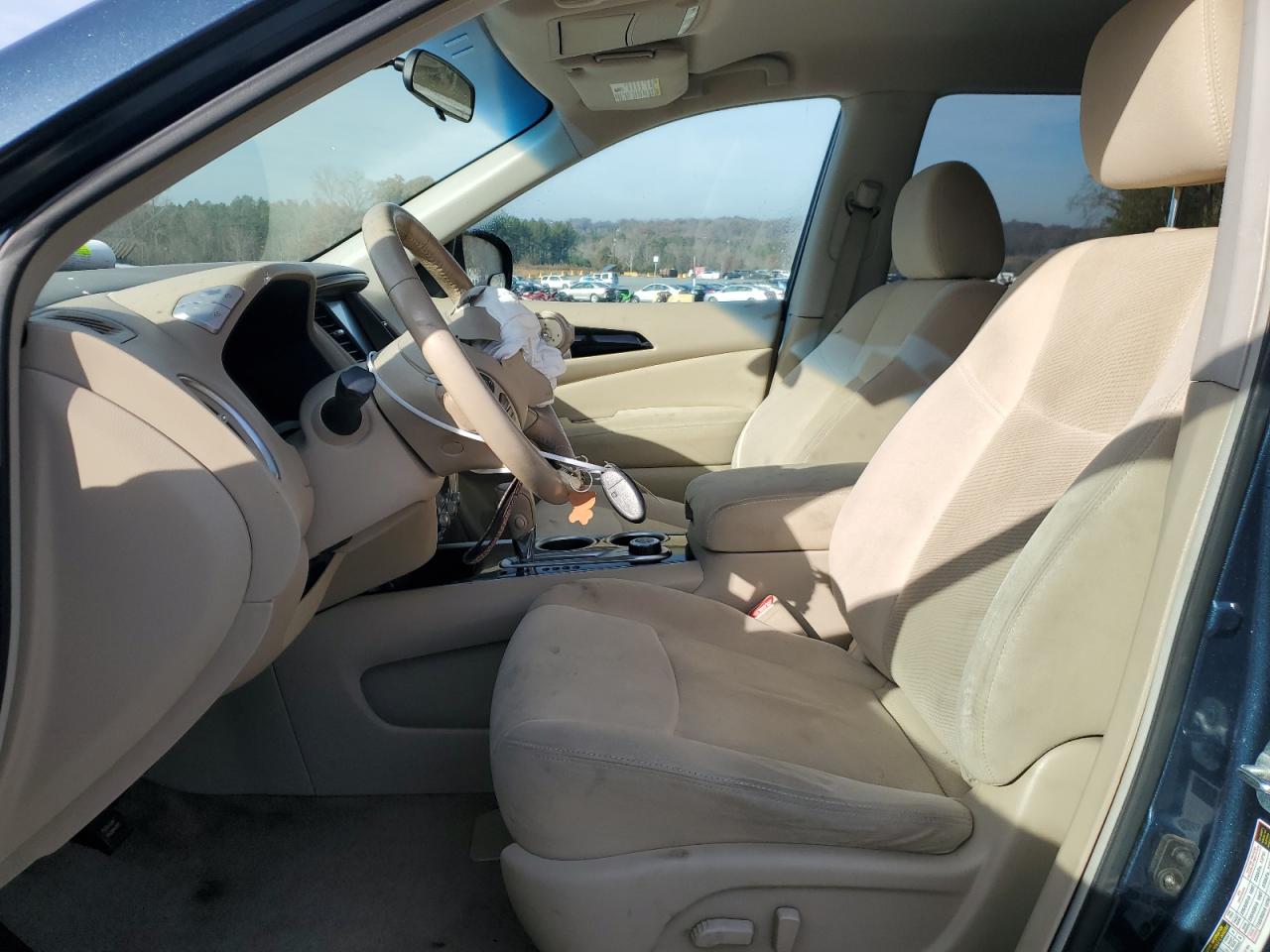 2013 Nissan Pathfinder VIN 5N1AR2MM4DC620319 Copart auction photo, front end / side damage thumbnail 7