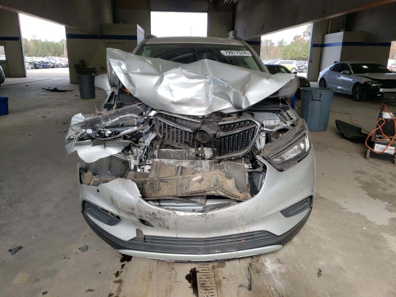 2021 Buick Encore VIN KL4CJASB0MB300396 Copart auction photo, front end / mechanical damage thumbnail 5