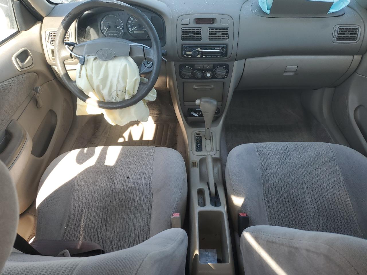 2002 Toyota Corolla VIN 2T1BR12E62C563530 Copart auction photo, front end damage thumbnail 8