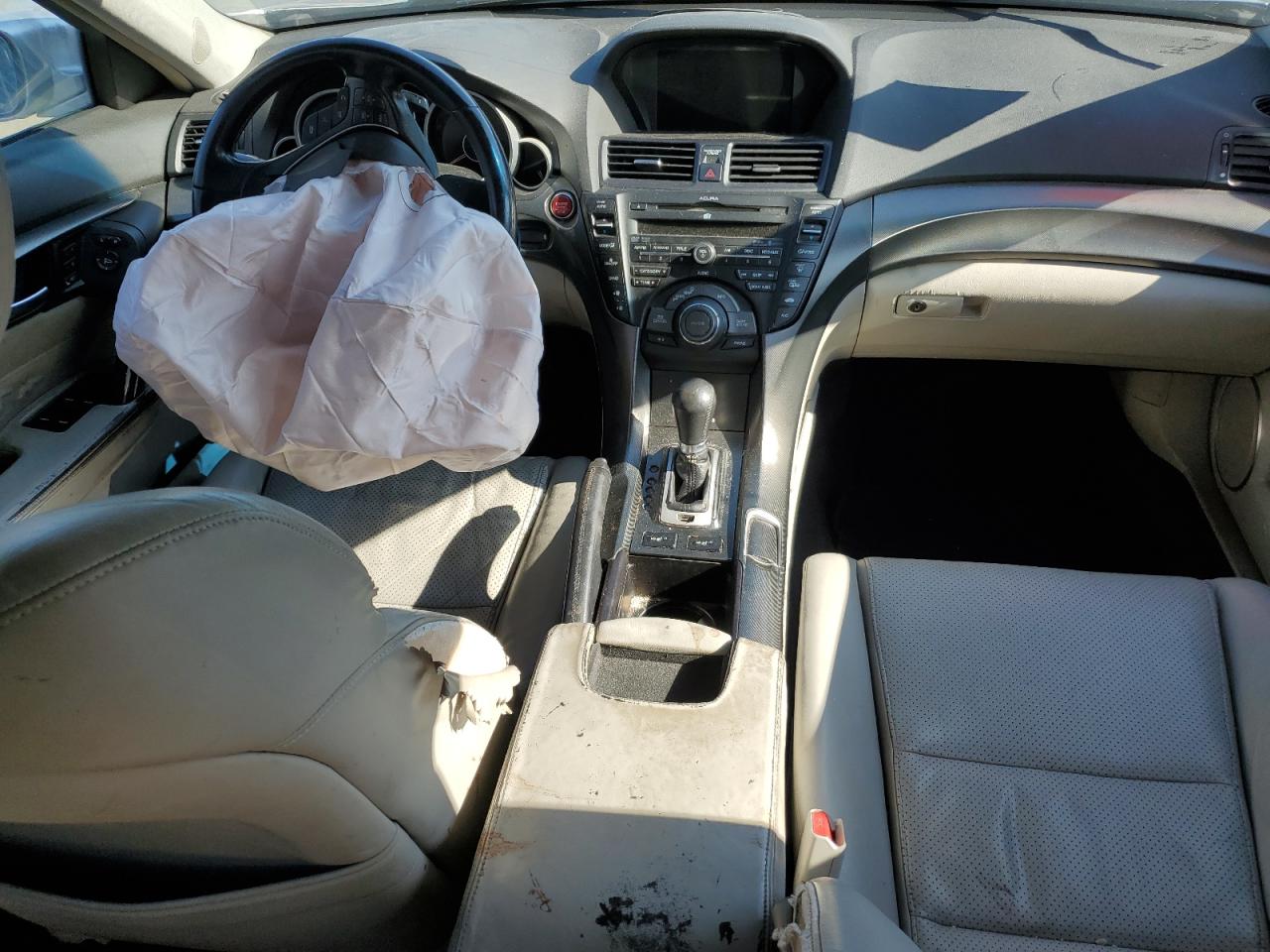 2013 Acura TL VIN 19UUA8F55DA007236 Copart auction photo, front end / undercarriage damage thumbnail 8