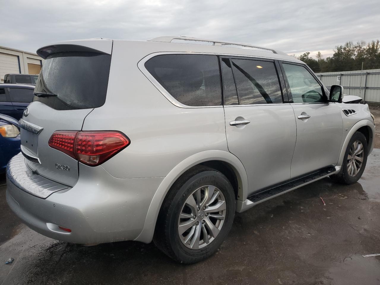 2016 Infiniti QX80 VIN JN8AZ2NF8G9613805 Copart auction photo, front end damage thumbnail 3