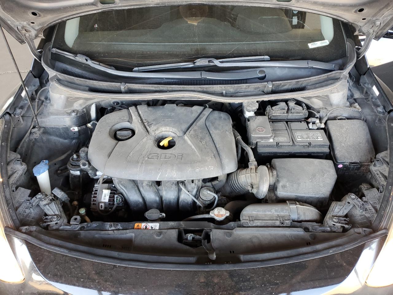 2017 Hyundai Elantra VIN KMHD35LHXHU373490 Copart auction photo, rear end damage thumbnail 12