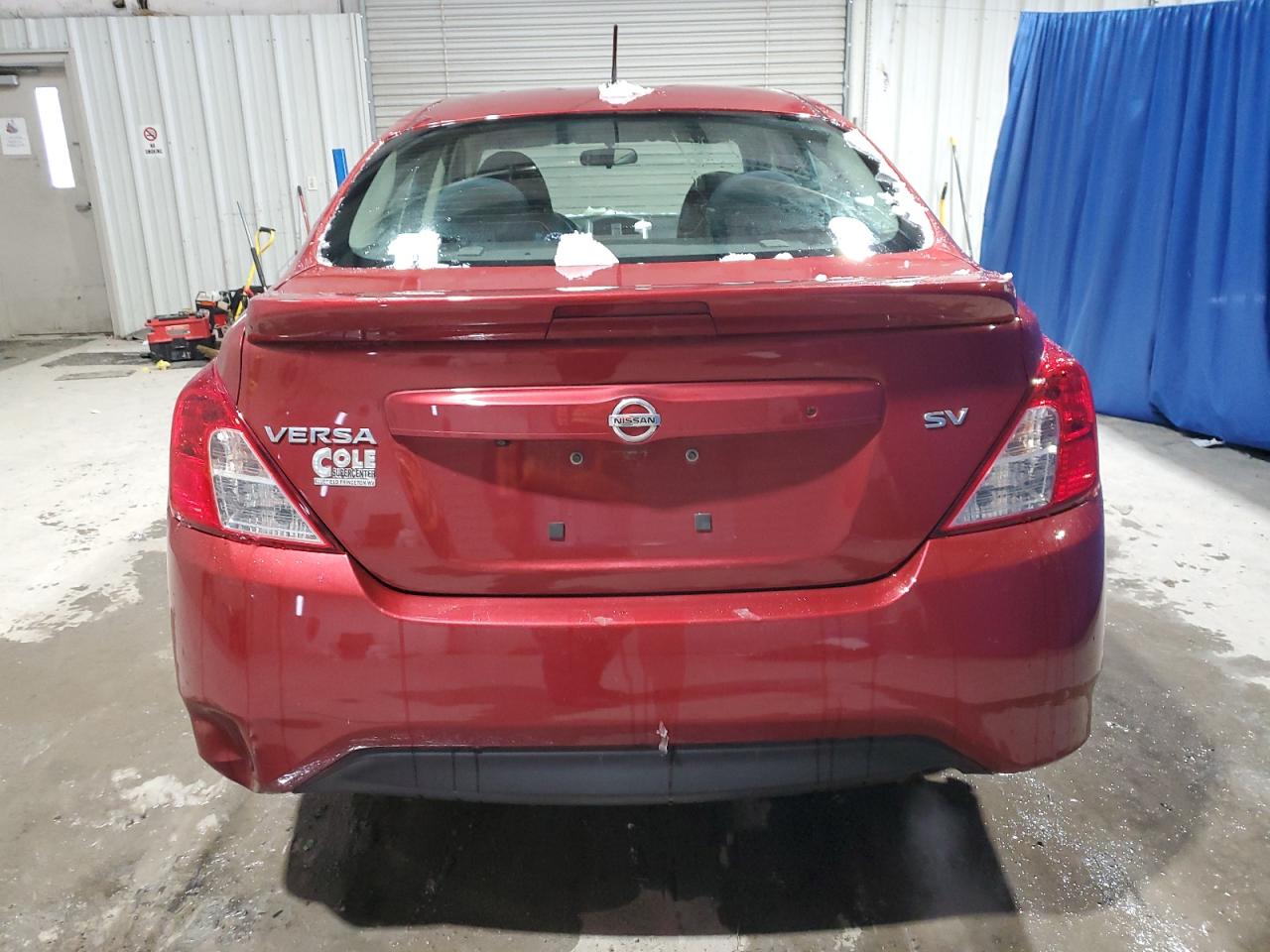 2019 Nissan Versa VIN 3N1CN7AP5KL834700 Copart auction photo, front end / rear end damage thumbnail 6