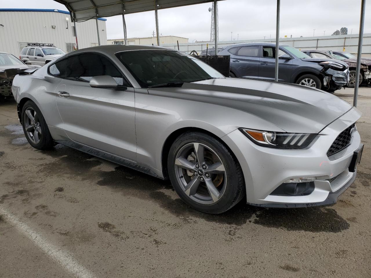 2016 Ford Mustang VIN 1FA6P8AM7G5323616 Copart auction photo, rear end damage thumbnail 4