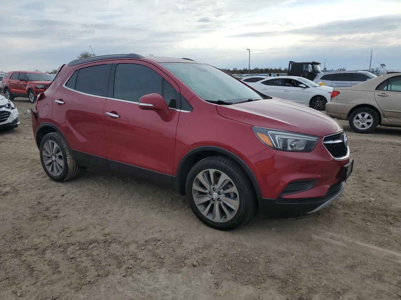2019 Buick Encore VIN KL4CJASB7KB700940 Copart auction photo, rear end damage thumbnail 4