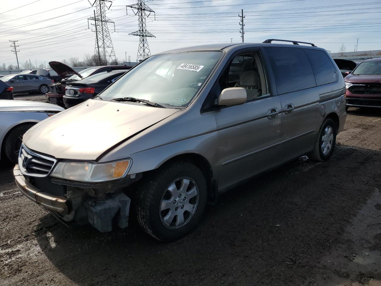 2003 Honda Odyssey VIN 2HKRL18603H005848
