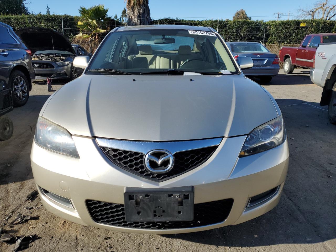 2008 Mazda 3 VIN JM1BK32G181845024 Copart auction photo, side damage thumbnail 5