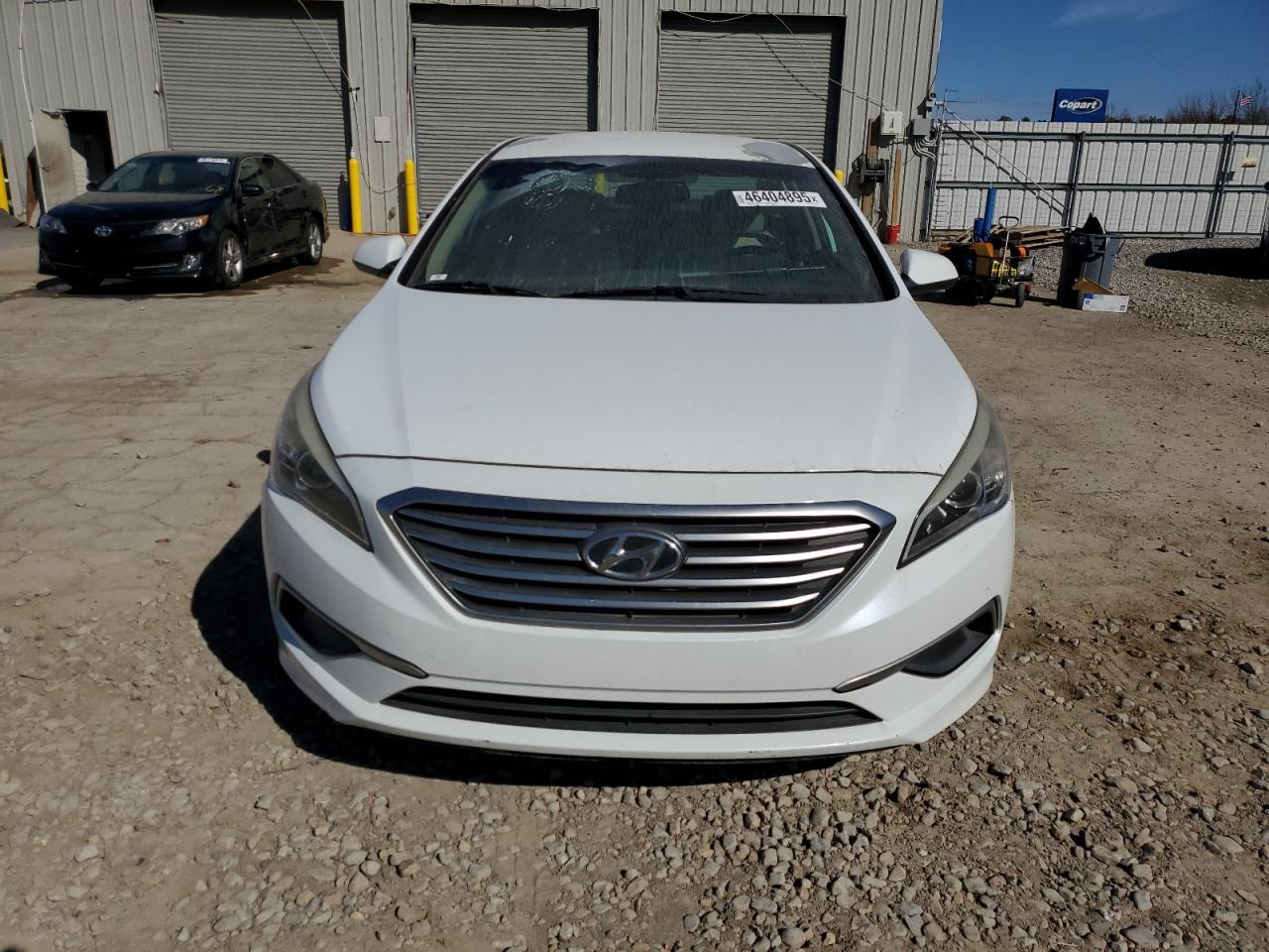 2016 Hyundai Sonata VIN 5NPE24AF7GH287313 Copart auction photo, side / front end damage thumbnail 5