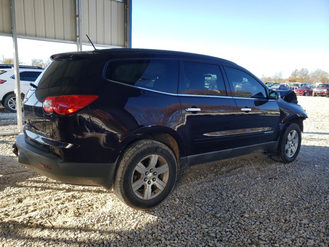 2009 Chevrolet Traverse VIN 1GNER23D59S177108 Copart auction photo, front end / minor dent/scratches damage thumbnail 3