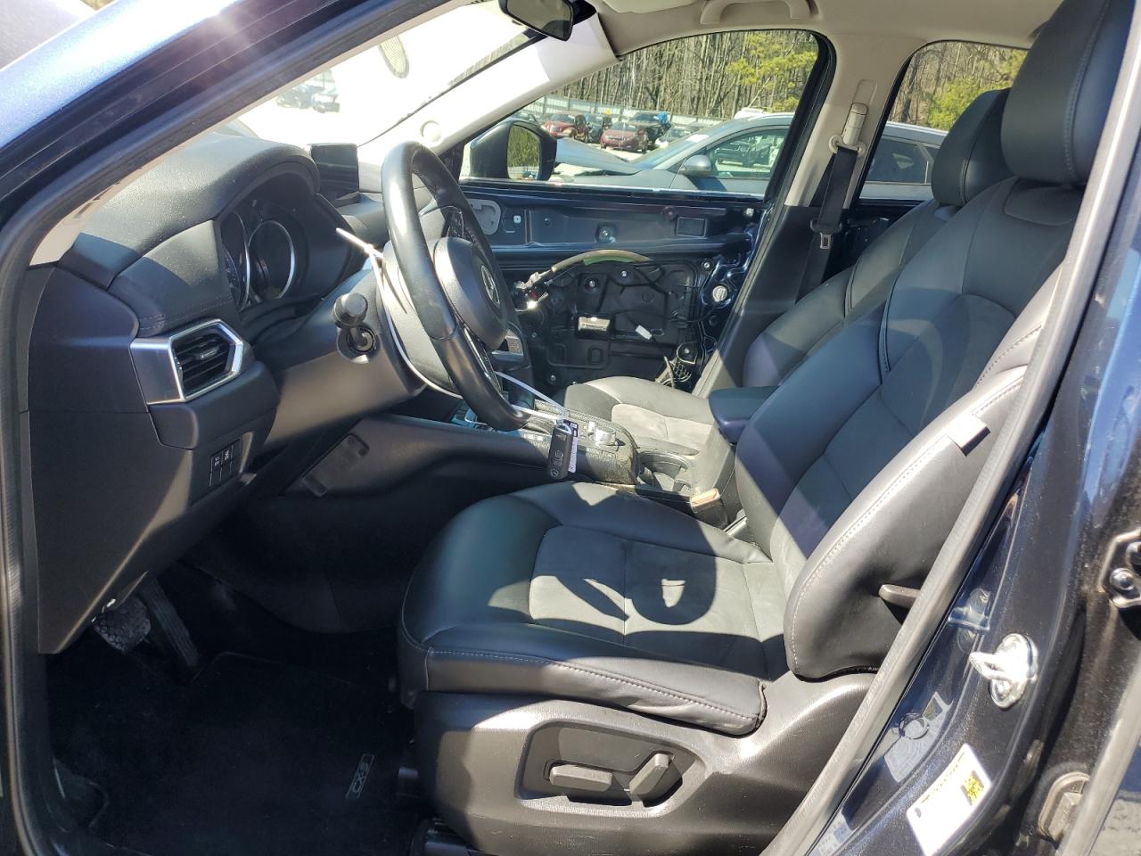2018 Mazda CX-5 VIN JM3KFACM1J1376852 Copart auction photo, front end / side damage thumbnail 7