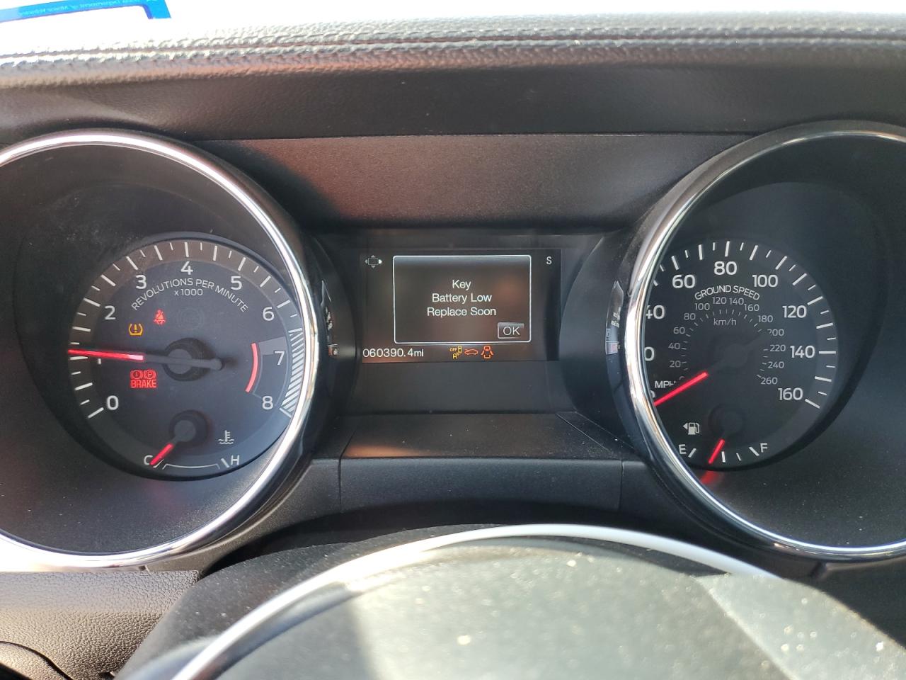 2015 Ford Mustang VIN 1FA6P8CF4F5305815 Copart auction photo, front end / rear end damage thumbnail 9