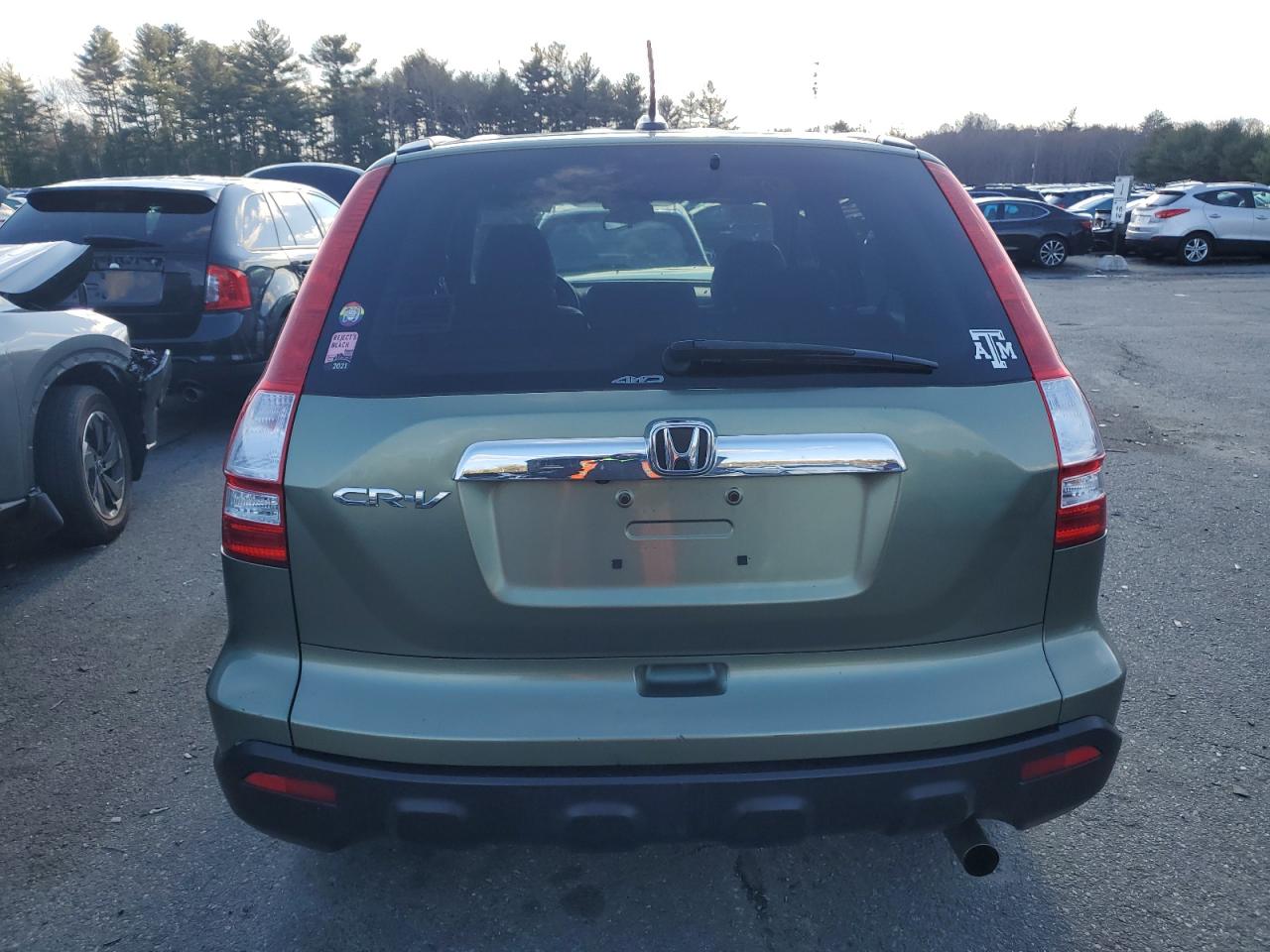 2009 Honda CR-V VIN 5J6RE48719L020037 Copart auction photo, frame damage / front end damage thumbnail 6
