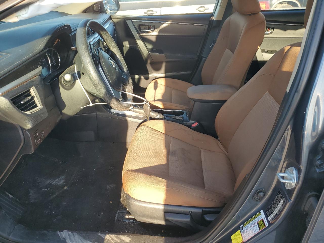 2015 Toyota Corolla VIN 2T1BURHE9FC414006 Copart auction photo, all over / undercarriage damage thumbnail 7
