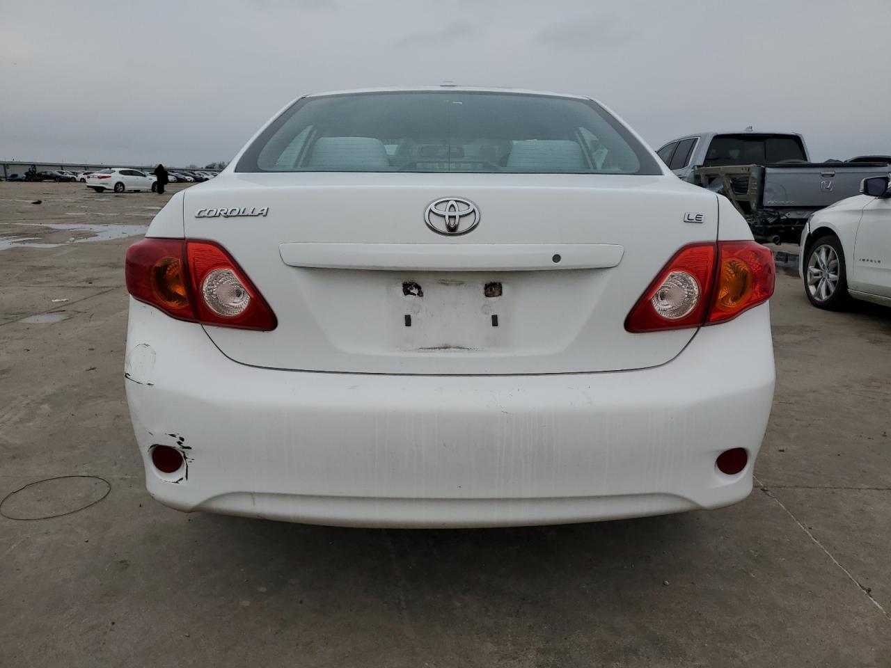 2010 Toyota Corolla VIN 1NXBU4EE0AZ319297 Copart auction photo, side / hail damage thumbnail 6