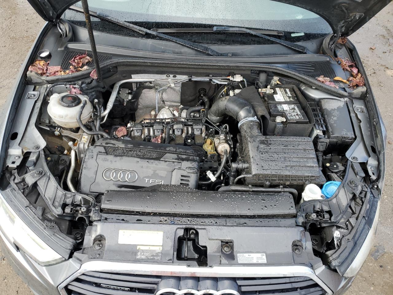 2018 Audi A3 VIN WAUB8GFF3J1015056 Copart auction photo, undercarriage damage thumbnail 12