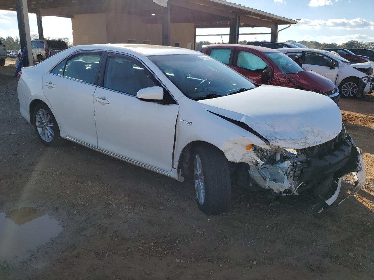 2013 Toyota Camry VIN 4T1BD1FK9DU094983 Copart auction photo, front end / undercarriage damage thumbnail 4