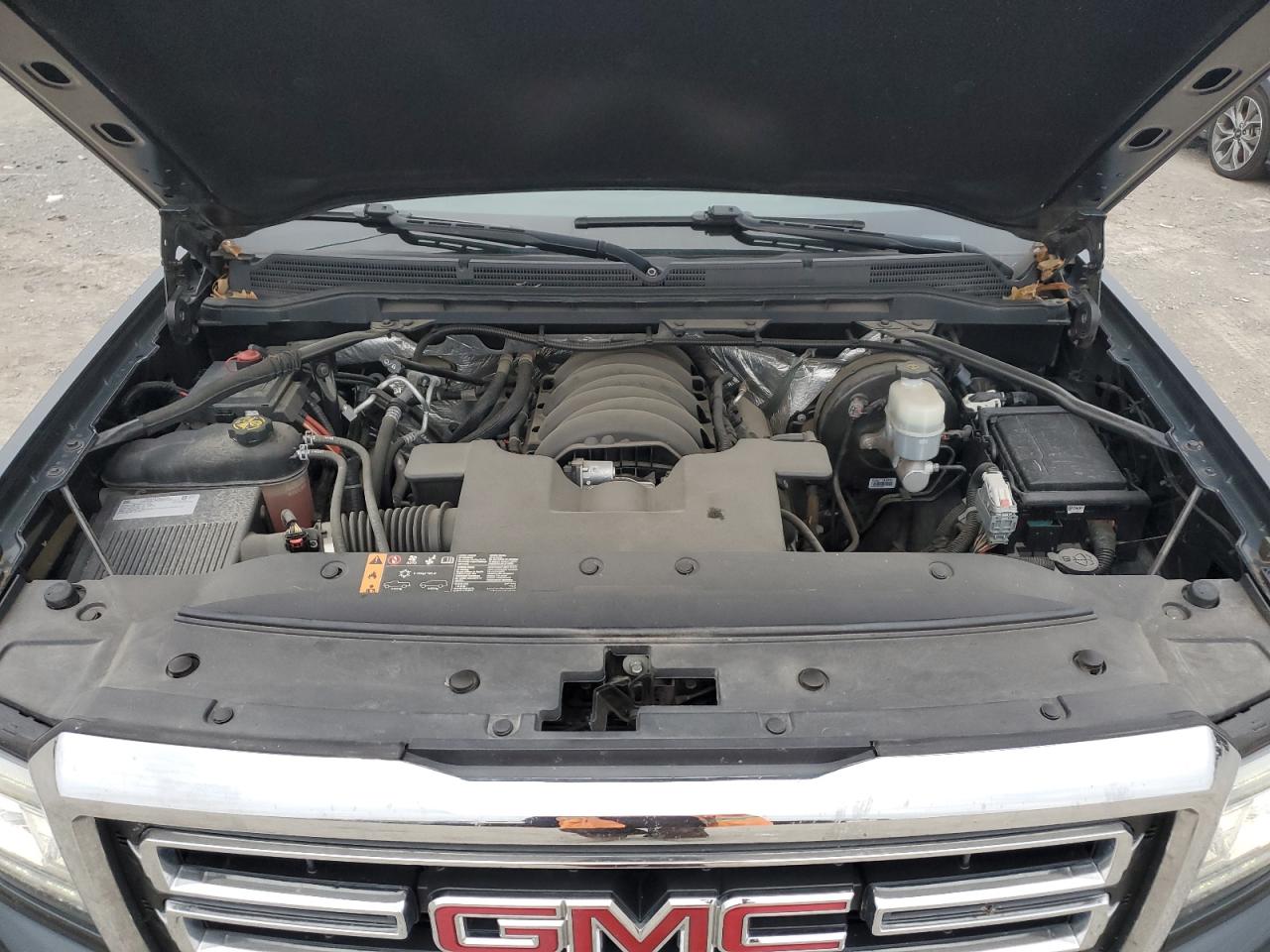 2018 GMC Sierra VIN 3GTU2MEC8JG252761 Copart auction photo, side / front end damage thumbnail 11