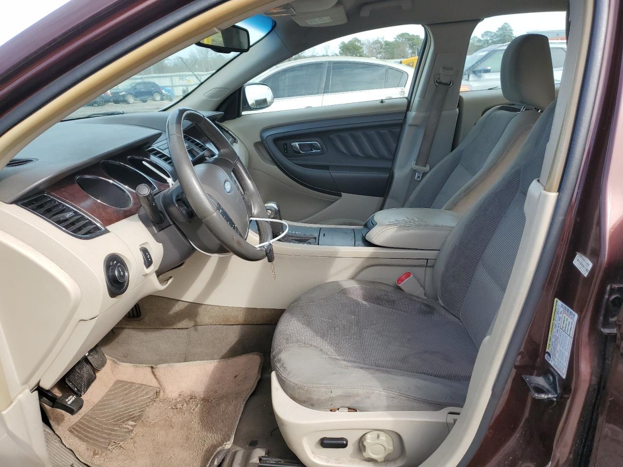 2010 Ford Taurus VIN 1FAHP2EW7AG138141 Copart auction photo, side / rear end damage thumbnail 7