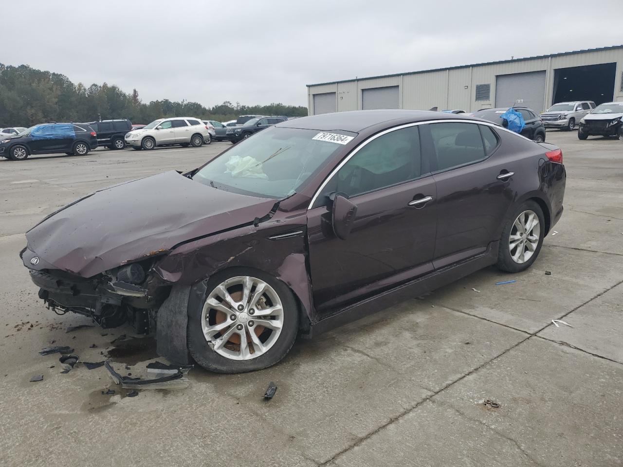 2013 KIA Optima VIN 5XXGM4A74DG188712