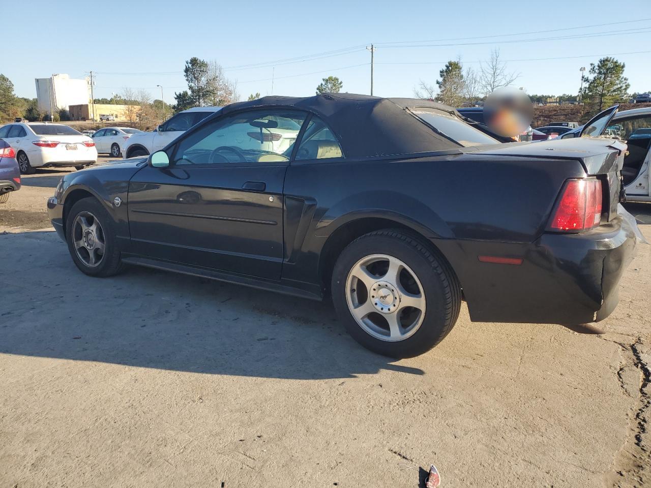 2004 Ford Mustang VIN 1FAFP44664F208419 Copart auction photo, rear end damage thumbnail 2