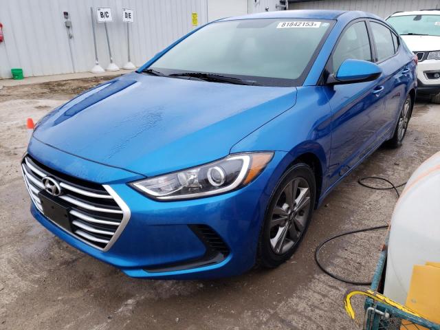 2018 Hyundai Elantra VIN 5NPD84LF1JH258730