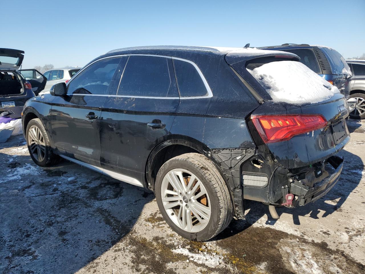2018 Audi Q5 VIN WA1BNAFY6J2006284 Copart auction photo, rear end / front end damage thumbnail 2