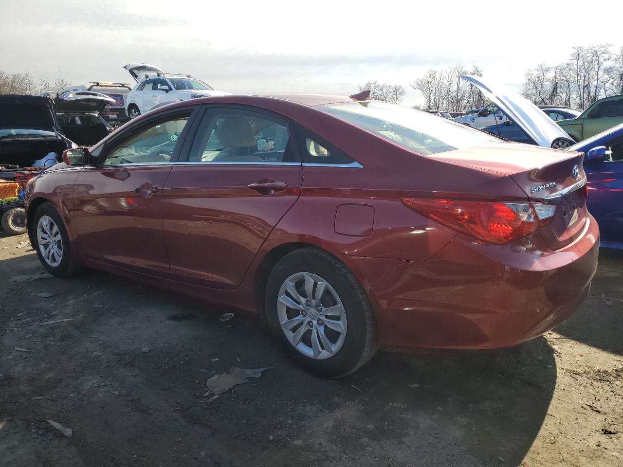 2012 Hyundai Sonata VIN 5NPEB4AC9CH322644 Copart auction photo, minor dent/scratches damage thumbnail 2
