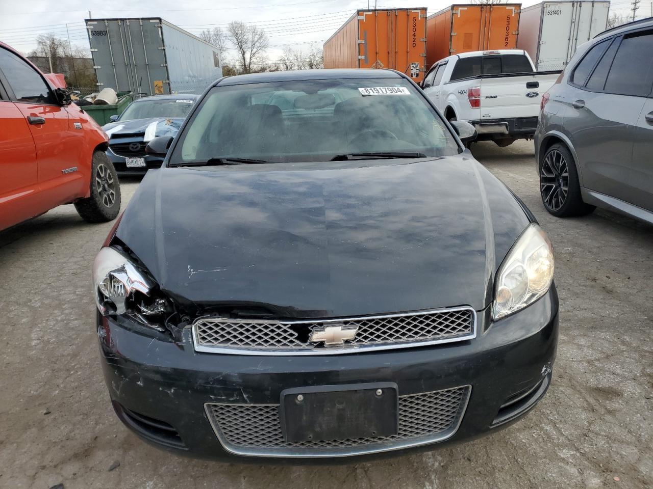 2012 Chevrolet Impala VIN 2G1WB5E3XC1206528 Copart auction photo, front end damage thumbnail 5