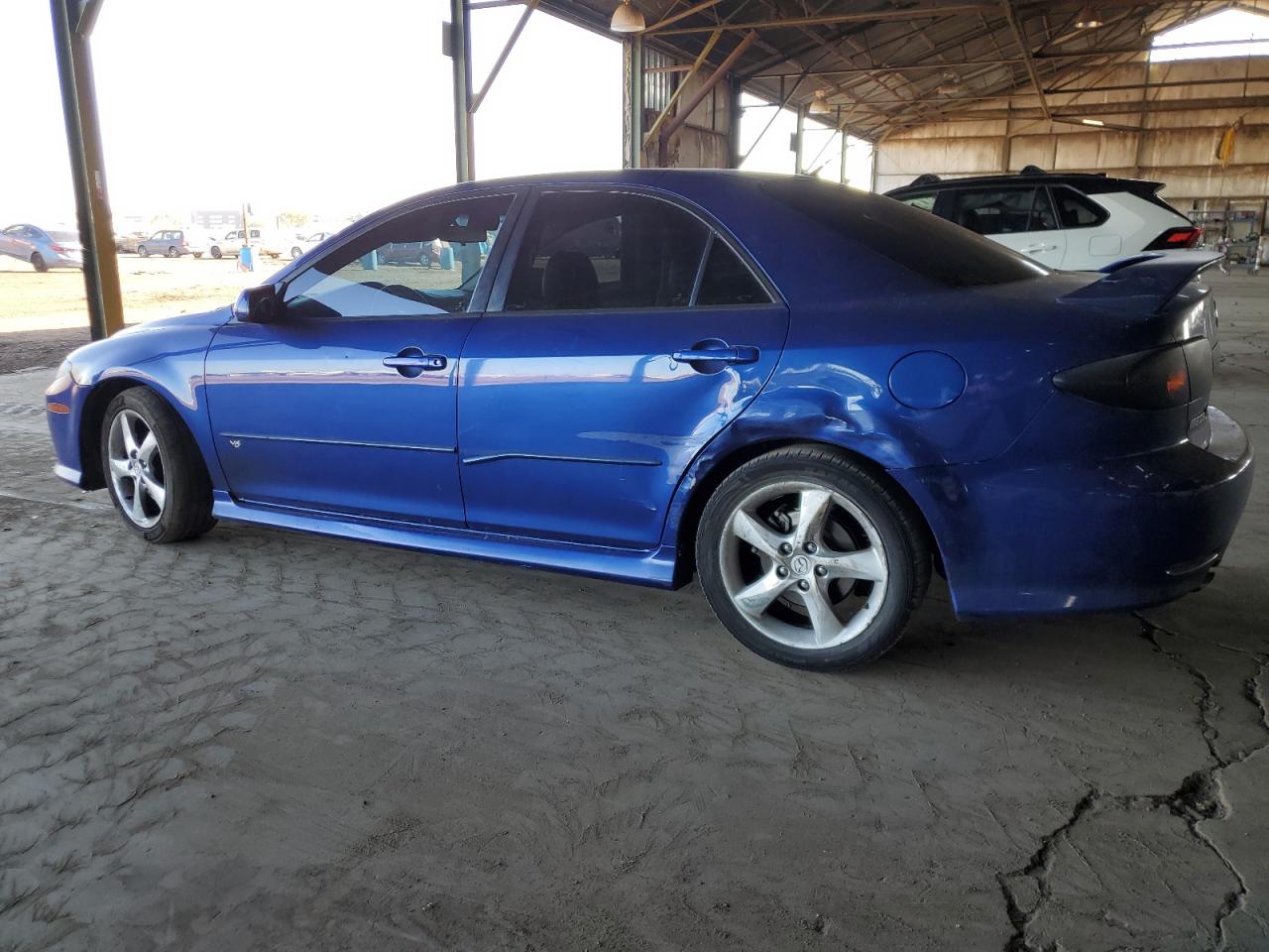 2004 Mazda 6 VIN 1YVHP80D145N16404 Copart auction photo, rear end / minor dent/scratches damage thumbnail 2
