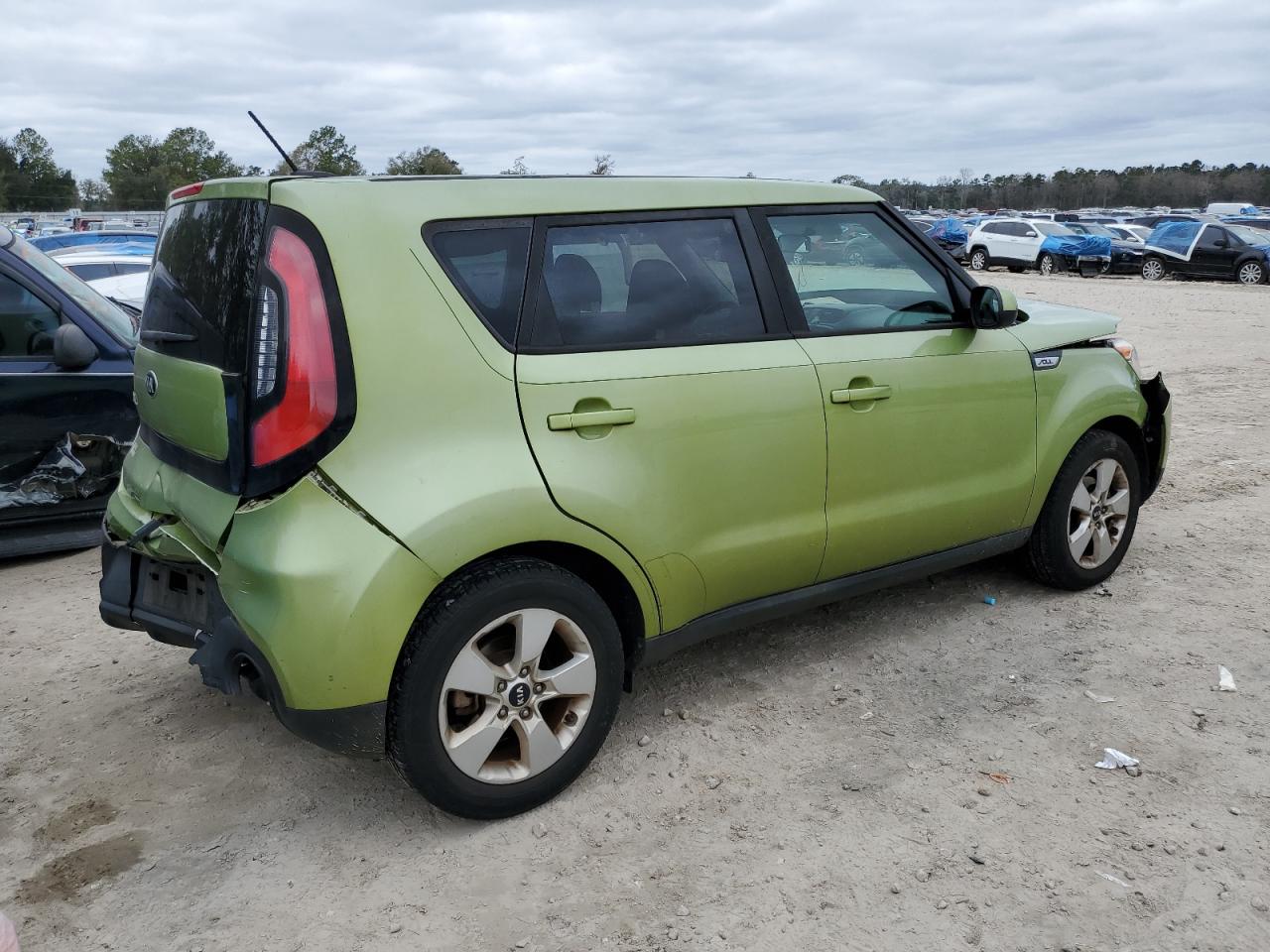 2017 KIA Soul VIN KNDJN2A26H7881470 Copart auction photo, front end / rear end damage thumbnail 3