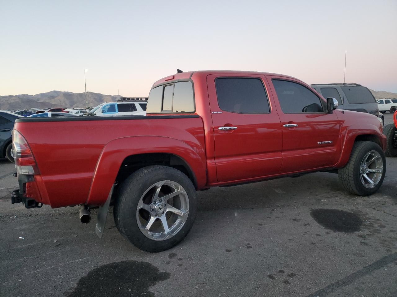 2015 Toyota Tacoma VIN 3TMLU4EN6FM193841 Copart auction photo, rear end damage thumbnail 3