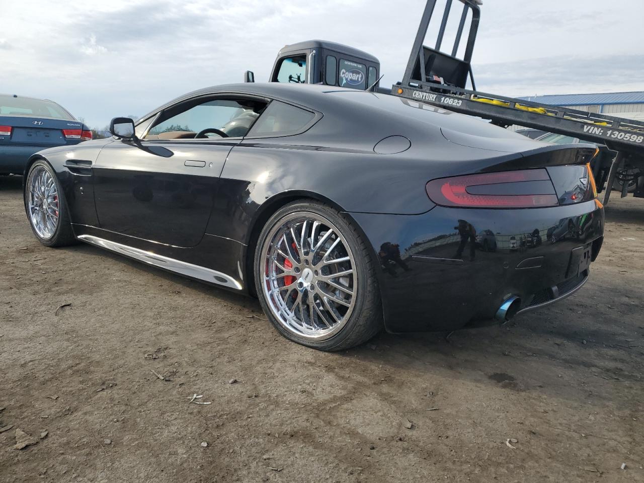 2007 Aston Martin Vantage VIN SCFBB03B17GC05817 Copart auction photo, undercarriage damage thumbnail 2
