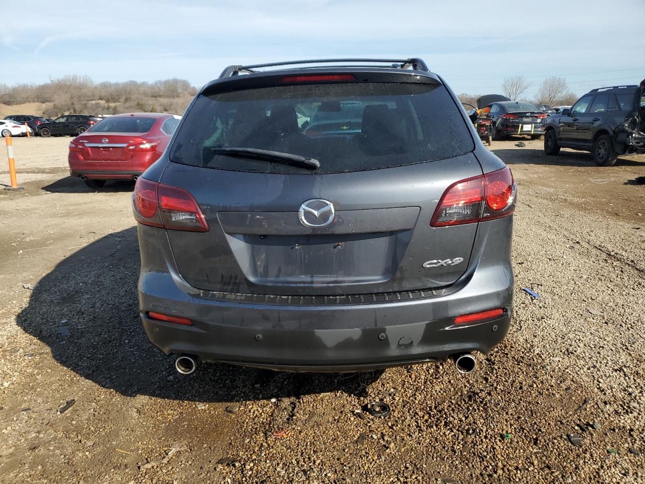2015 Mazda CX-9 VIN JM3TB2CA0F0467359 Copart auction photo, side / front end damage thumbnail 6