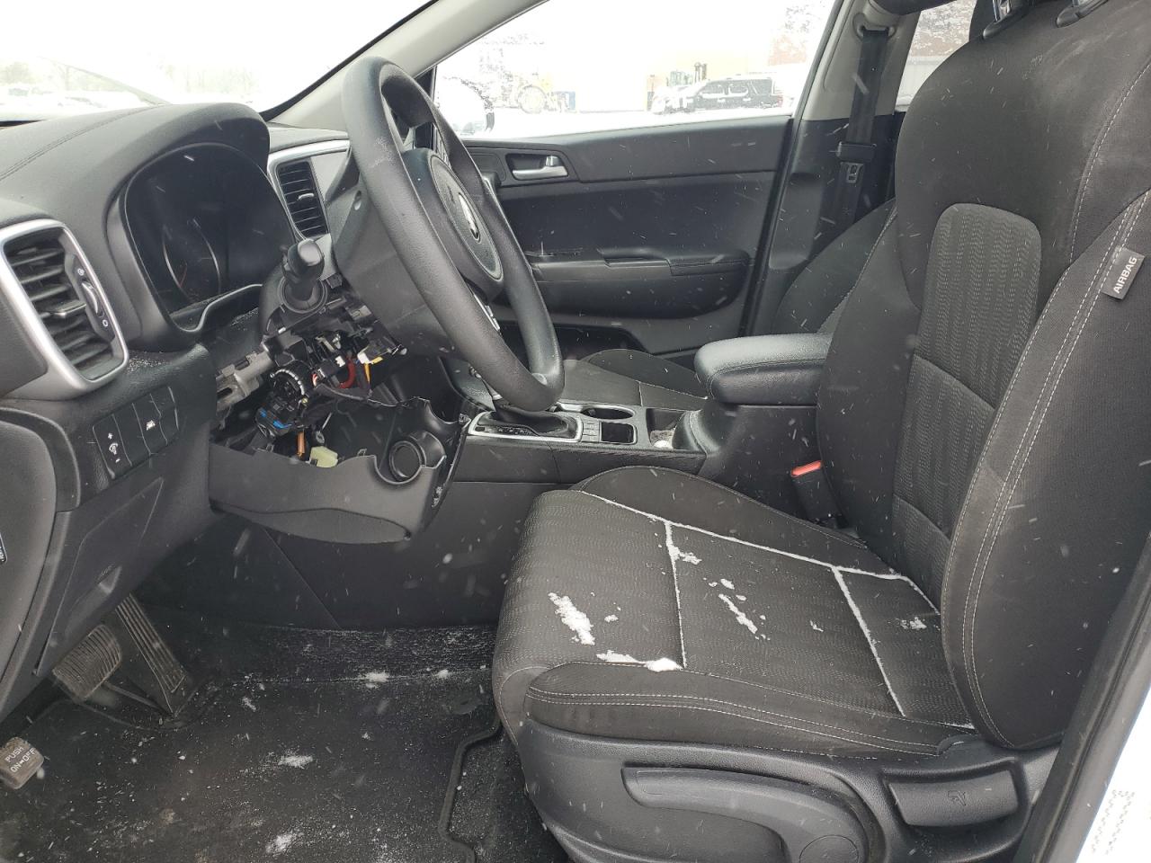 2021 KIA Sportage VIN KNDPMCAC4M7896653 Copart auction photo, vandalism / rear end damage thumbnail 7