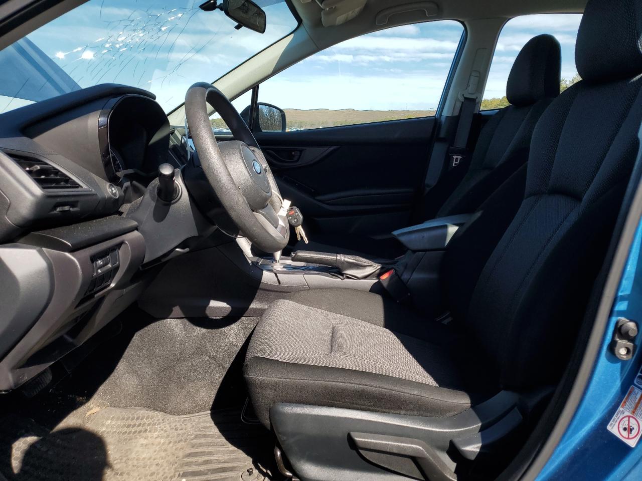2018 Subaru Impreza VIN 4S3GTAA68J3707457 Copart auction photo, front end / side damage thumbnail 7