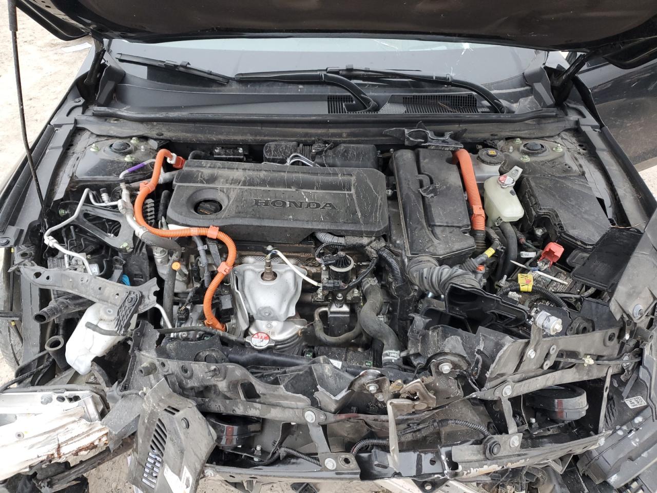 2023 Honda Accord VIN 1HGCY2F8XPA042227 Copart auction photo, front end / side damage thumbnail 12