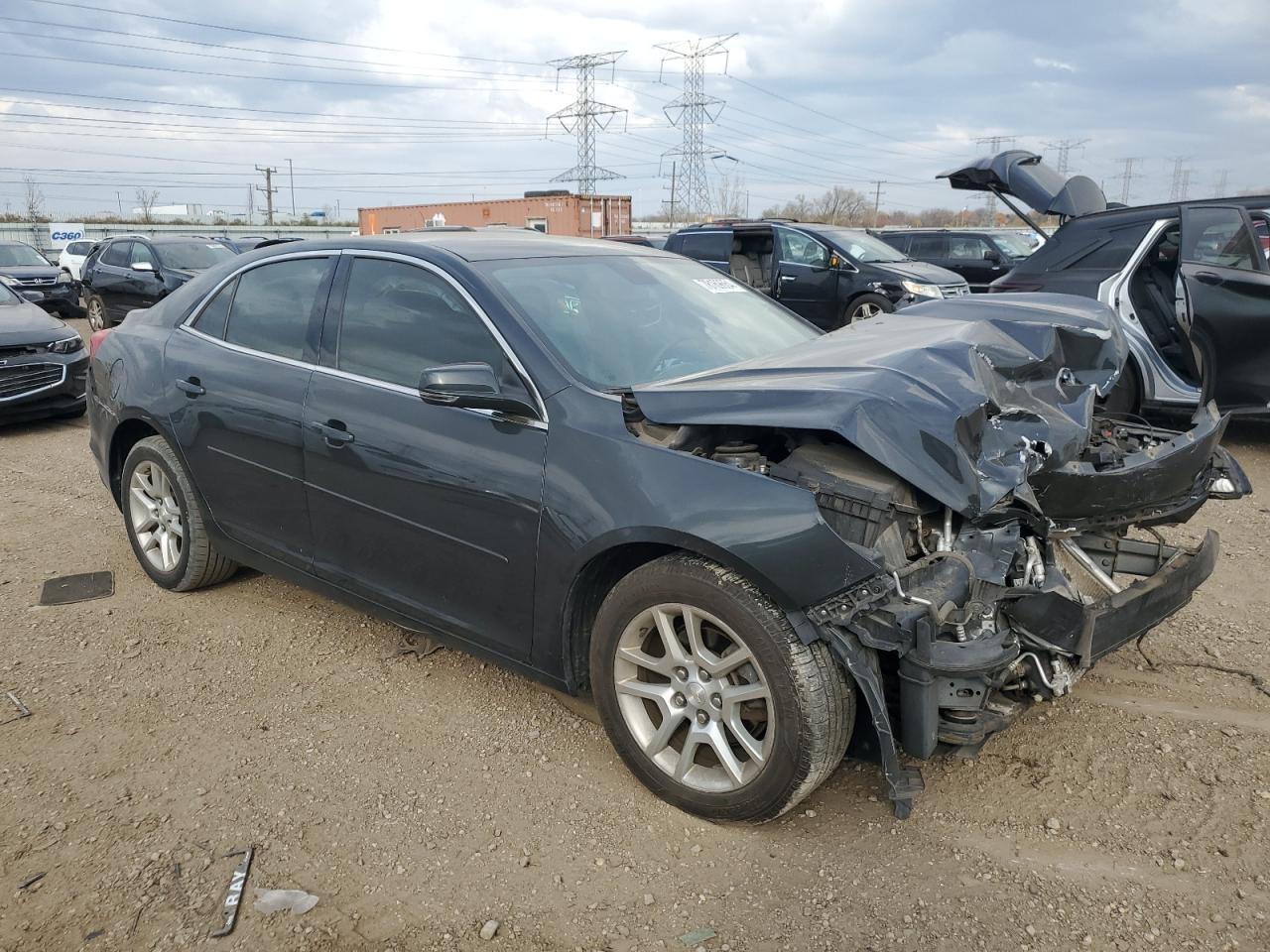 2014 Chevrolet Malibu VIN 1G11C5SL4EF216821 Copart auction photo, front end / rear end damage thumbnail 4