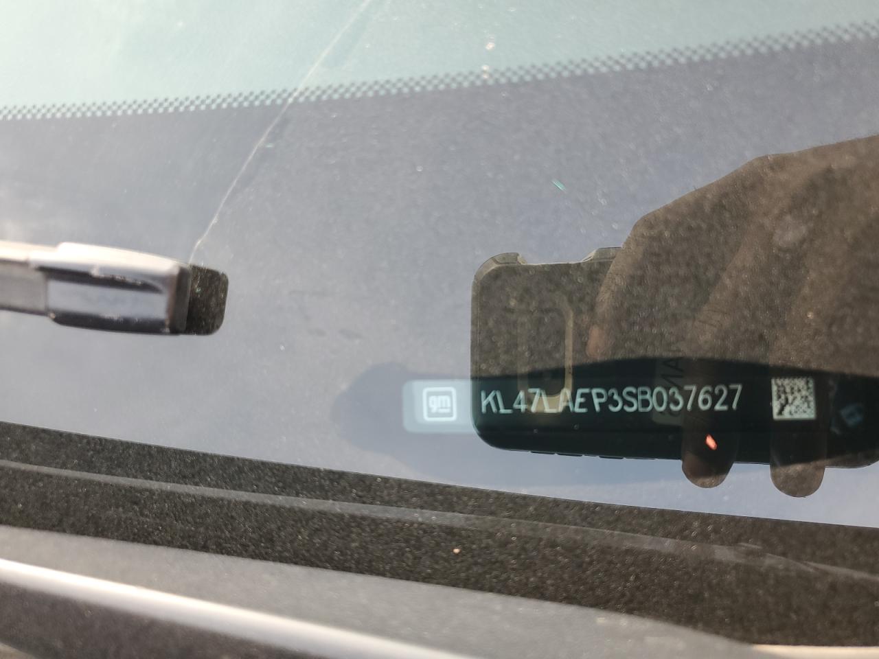 2025 Buick Envista VIN KL47LAEP3SB037627 Copart auction photo, front end damage thumbnail 12